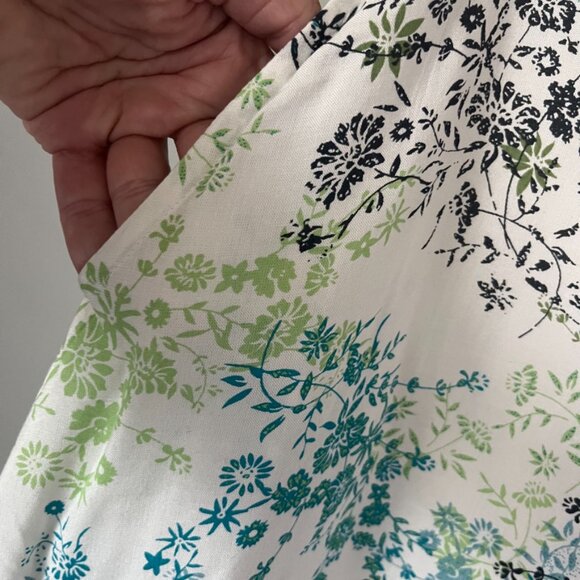 Downeast Floral A-Line Skirt - Picture 2 of 4